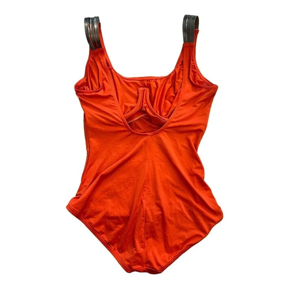 Coco Reef Orange Bra Sized One Piece Swimsuit 10 - Picture 2 of 7